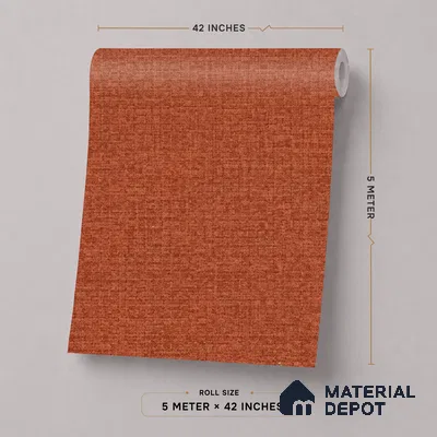 81282-5 | 5 Meter x 42 Inch PVC Plain Look Wallpaper - 57 Sq. Ft. | Minimum 10% wastage during installation