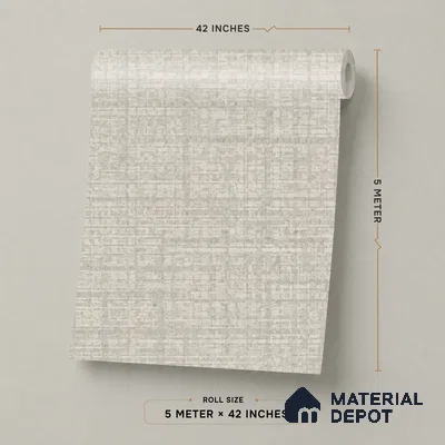 81285-5 | 5 Meter x 42 Inch PVC Plain Look Wallpaper - 57 Sq. Ft. | Minimum 10% wastage during installation