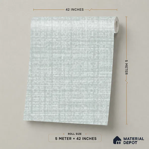 81285-6 | 5 Meter x 42 Inch PVC Plain Look Wallpaper - 57 Sq. Ft. | Minimum 10% wastage during installation