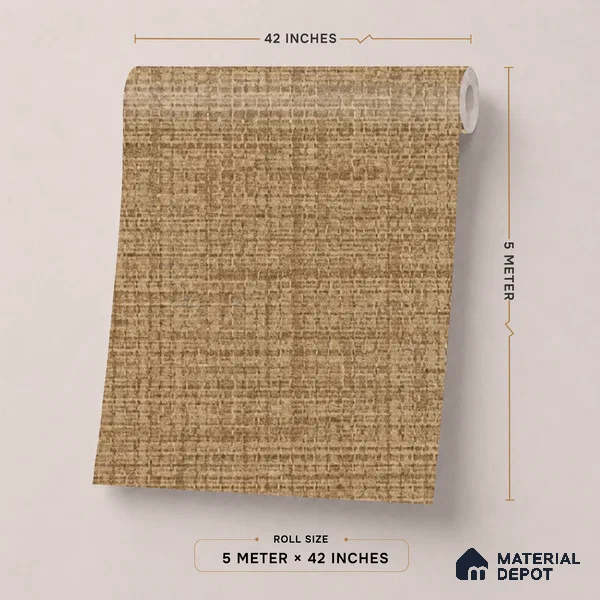 81285-8 | 5 Meter x 42 Inch PVC Plain Look Wallpaper - 57 Sq. Ft. | Minimum 10% wastage during installation