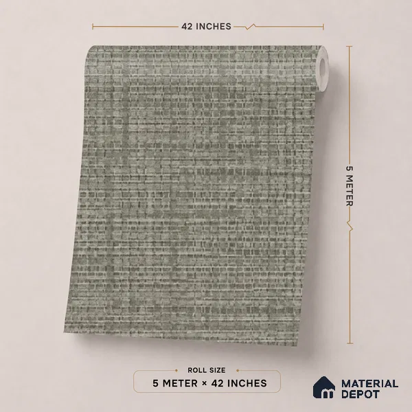 81285-9 | 5 Meter x 42 Inch PVC Plain Look Wallpaper - 57 Sq. Ft. | Minimum 10% wastage during installation