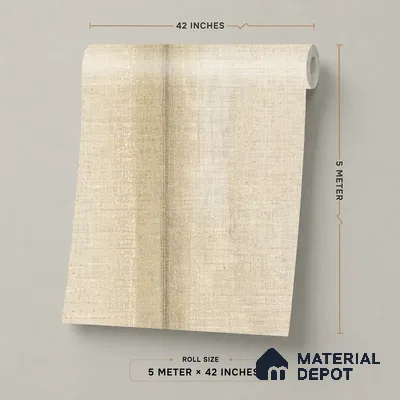 81286-1 | 5 Meter x 42 Inch PVC Patterned Look Wallpaper - 57 Sq. Ft. | Minimum 15% wastage during installation