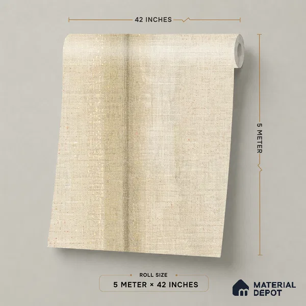 81286-1 | 5 Meter x 42 Inch PVC Patterned Look Wallpaper - 57 Sq. Ft. | Minimum 15% wastage during installation