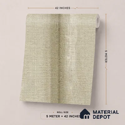 81286-2 | 5 Meter x 42 Inch PVC Patterned Look Wallpaper - 57 Sq. Ft. | Minimum 15% wastage during installation
