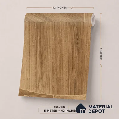 81289-3 | 5 Meter x 42 Inch PVC Patterned Look Wallpaper - 57 Sq. Ft. | Minimum 15% wastage during installation