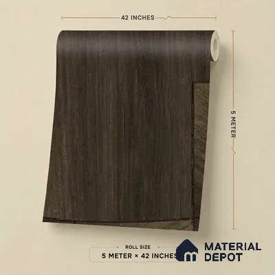 81289-4 | 5 Meter x 42 Inch PVC Patterned Look Wallpaper - 57 Sq. Ft. | Minimum 15% wastage during installation