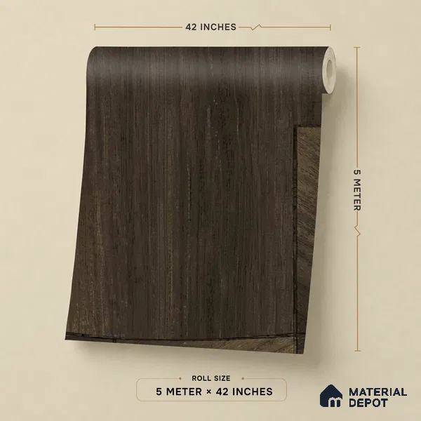 81289-4 | 5 Meter x 42 Inch PVC Patterned Look Wallpaper - 57 Sq. Ft. | Minimum 15% wastage during installation