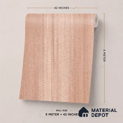 81291-5 | 5 Meter x 42 Inch PVC Texture Look Wallpaper - 57 Sq. Ft. | Minimum 15% wastage during installation