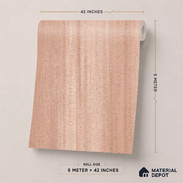 81291-5 | 5 Meter x 42 Inch PVC Texture Look Wallpaper - 57 Sq. Ft. | Minimum 15% wastage during installation