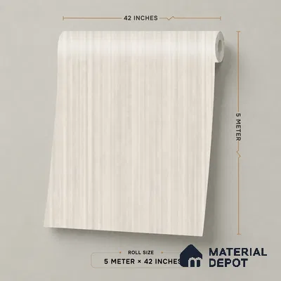 81294-2 | 5 Meter x 42 Inch PVC Patterned Look Wallpaper - 57 Sq. Ft. | Minimum 15% wastage during installation