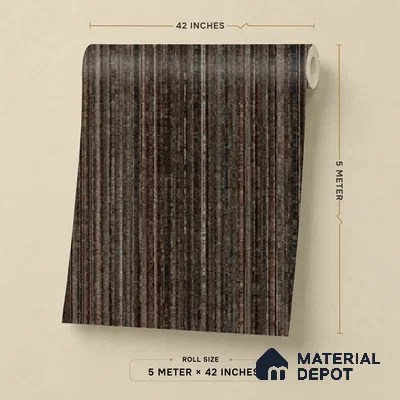 81294-9 | 5 Meter x 42 Inch PVC Patterned Look Wallpaper - 57 Sq. Ft. | Minimum 15% wastage during installation