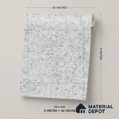 74018-2 | 5 Meter x 42 Inch PVC Texture Look Wallpaper - 57 Sq. Ft. | Minimum 15% wastage during installation