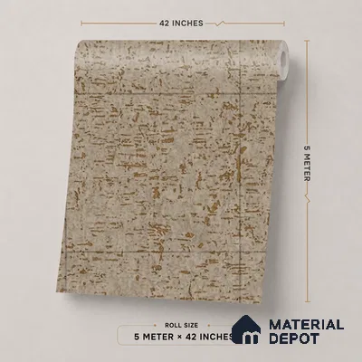 74018-4 | 5 Meter x 42 Inch PVC Texture Look Wallpaper - 57 Sq. Ft. | Minimum 15% wastage during installation