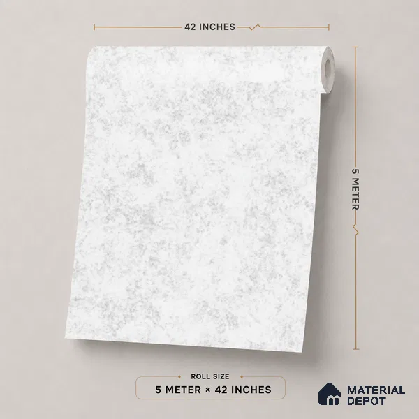 74023-1 | 5 Meter x 42 Inch PVC Texture Look Wallpaper - 57 Sq. Ft. | Minimum 15% wastage during installation