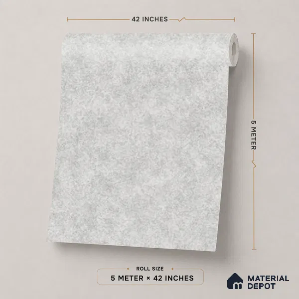 74023-5 | 5 Meter x 42 Inch PVC Texture Look Wallpaper - 57 Sq. Ft. | Minimum 15% wastage during installation