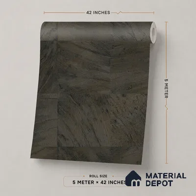 74020-4 | 5 Meter x 42 Inch PVC Texture Look Wallpaper - 57 Sq. Ft. | Minimum 15% wastage during installation