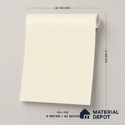 74025-3 | 5 Meter x 42 Inch PVC Plain Look Wallpaper - 57 Sq. Ft. | Minimum 10% wastage during installation