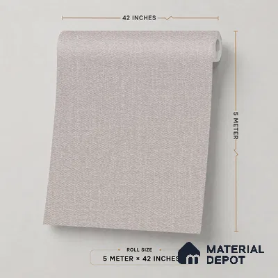 74025-6 | 5 Meter x 42 Inch PVC Plain Look Wallpaper - 57 Sq. Ft. | Minimum 10% wastage during installation