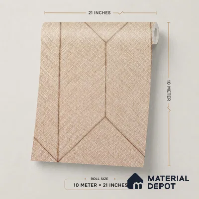 2101 - 3 | 10 Meter x 21 Inches Fabric Look Wallpaper - 57.41 Sq. Ft.