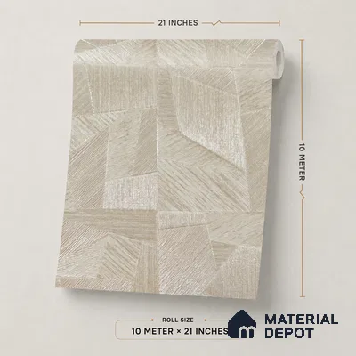 2104 -3 | 10 Meter x 21 Inches Patterned Look Wallpaper - 57.41 Sq. Ft.