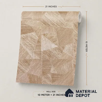 2104 -4 | 10 Meter x 21 Inches Patterned Look Wallpaper - 57.41 Sq. Ft.