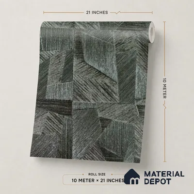 2104 -5 | 10 Meter x 21 Inches Patterned Look Wallpaper - 57.41 Sq. Ft.