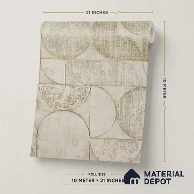 2108 -5 | 10 Meter x 21 Inches Patterned Look Wallpaper - 57.41 Sq. Ft.