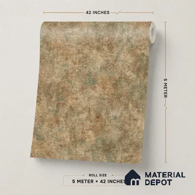 88528-2 | 5 Meter x 42 Inch PVC Patterned Look Wallpaper - 57.41 Sq. Ft. | Minimum 15% wastage during installation
