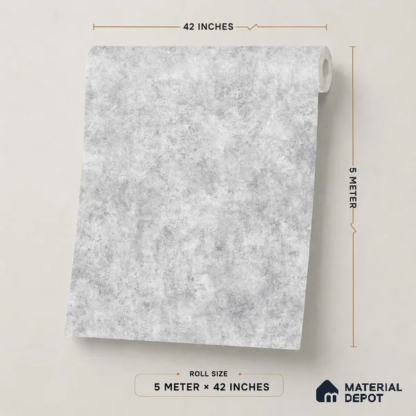 88528-3 | 5 Meter x 42 Inch PVC Patterned Look Wallpaper - 57.41 Sq. Ft. | Minimum 15% wastage during installation