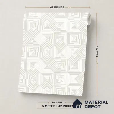 88530-2 | 5 Meter x 42 Inch PVC Patterned Look Wallpaper - 57.41 Sq. Ft. | Minimum 15% wastage during installation