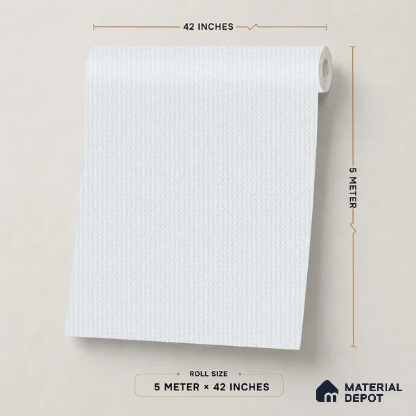 88533-4 | 5 Meter x 42 Inch PVC Texture Look Wallpaper - 57.41 Sq. Ft. | Minimum 15% wastage during installation
