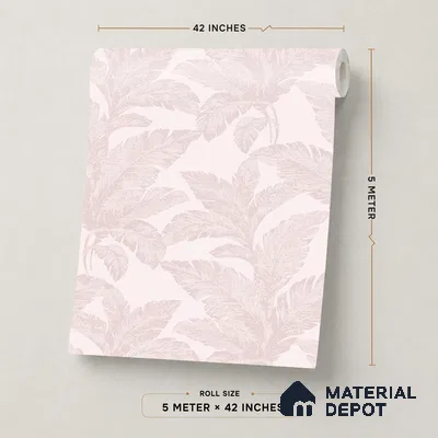 88534-3 | 5 Meter x 42 Inch PVC Florals Look Wallpaper - 57.41 Sq. Ft. | Minimum 15% wastage during installation