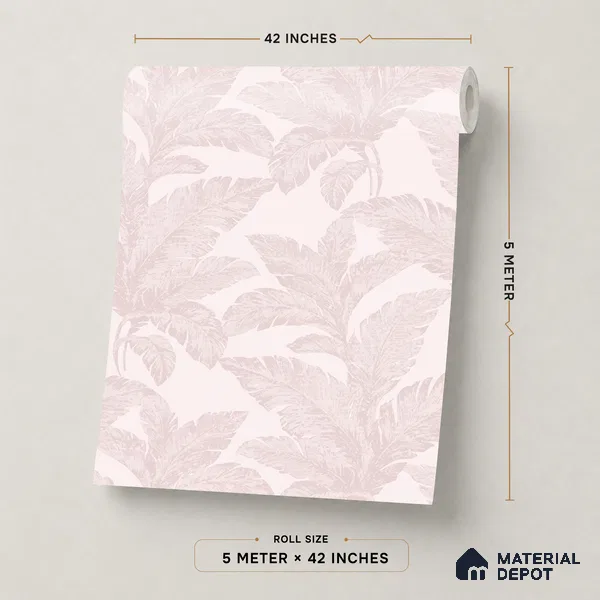 88534-3 | 5 Meter x 42 Inch PVC Florals Look Wallpaper - 57.41 Sq. Ft. | Minimum 15% wastage during installation
