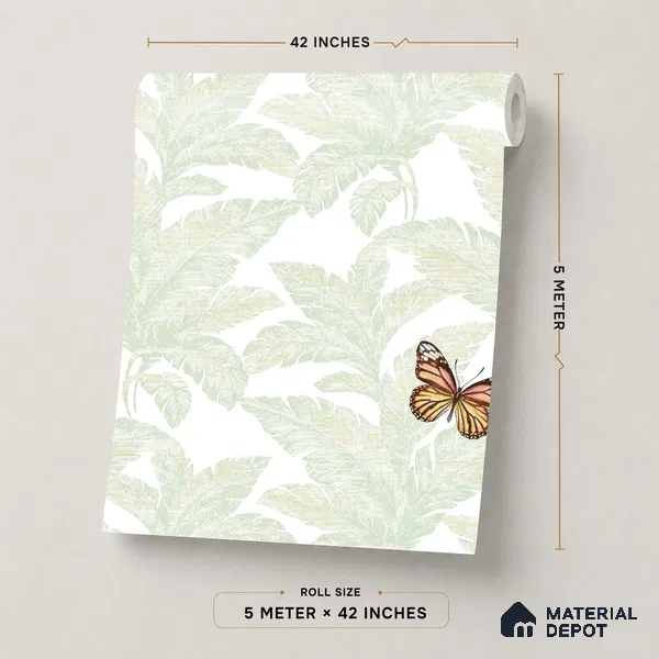 88535-1 | 5 Meter x 42 Inch PVC Patterned Look Wallpaper - 57.41 Sq. Ft. | Minimum 15% wastage during installation