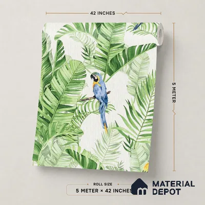 88537-1 | 5 Meter x 42 Inch PVC Nature Look Wallpaper - 57.41 Sq. Ft. | Minimum 15% wastage during installation