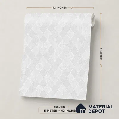 88538-3 | 5 Meter x 42 Inch PVC Patterned Look Wallpaper - 57.41 Sq. Ft. | Minimum 15% wastage during installation
