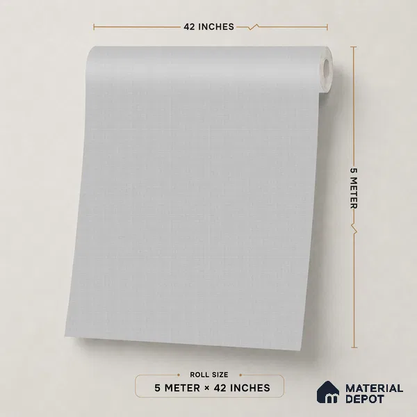 88539-4 | 5 Meter x 42 Inch PVC Texture Look Wallpaper - 57.41 Sq. Ft. | Minimum 15% wastage during installation