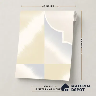 88541-2 | 5 Meter x 42 Inch PVC Patterned Look Wallpaper - 57.41 Sq. Ft. | Minimum 15% wastage during installation