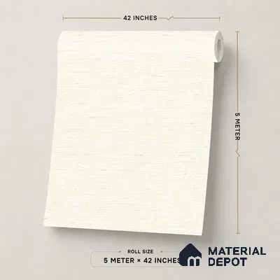 88542-1 | 5 Meter x 42 Inch PVC Texture Look Wallpaper - 57.41 Sq. Ft. | Minimum 15% wastage during installation