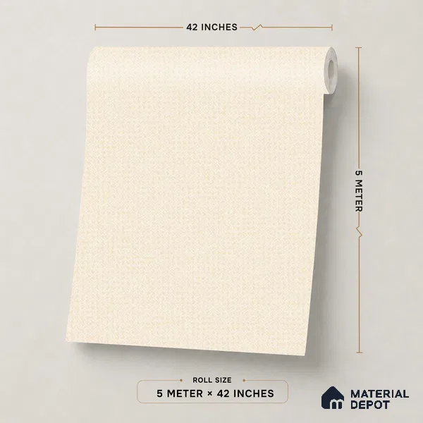 88544-2 | 5 Meter x 42 Inch PVC Texture Look Wallpaper - 57.41 Sq. Ft. | Minimum 15% wastage during installation
