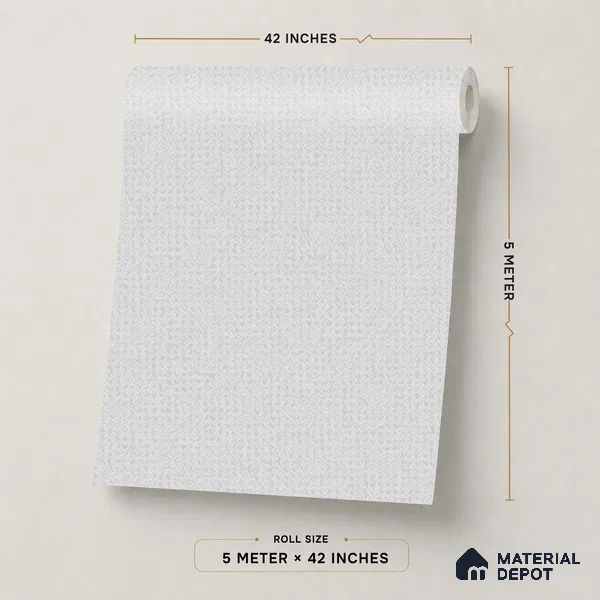 88544-4 | 5 Meter x 42 Inch PVC Texture Look Wallpaper - 57.41 Sq. Ft. | Minimum 15% wastage during installation