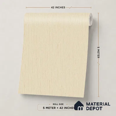 88545-2 | 5 Meter x 42 Inch PVC Texture Look Wallpaper - 57.41 Sq. Ft. | Minimum 15% wastage during installation