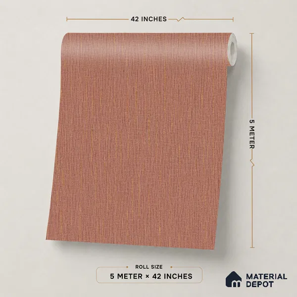 88545-4 | 5 Meter x 42 Inch PVC Texture Look Wallpaper - 57.41 Sq. Ft. | Minimum 15% wastage during installation