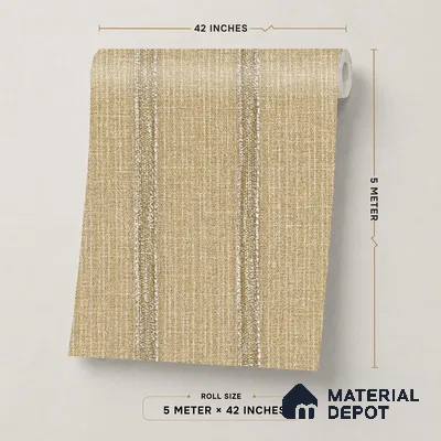 88546-3 | 5 Meter x 42 Inch PVC Patterned Look Wallpaper - 57.41 Sq. Ft. | Minimum 15% wastage during installation