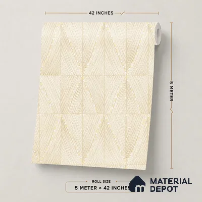OR02-2 | 5 Meter x 42 Inch PVC Patterned Look Wallpaper - 57 Sq. Ft. | Minimum 15% wastage during installation