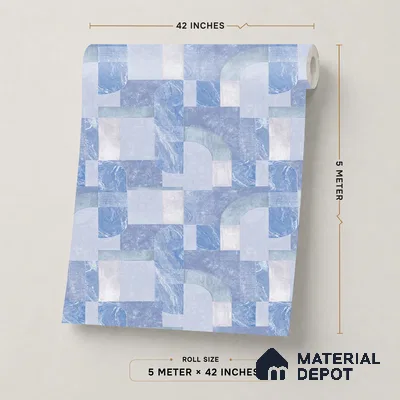 OR03-3 | 5 Meter x 42 Inch PVC Patterned Look Wallpaper - 57 Sq. Ft. | Minimum 15% wastage during installation