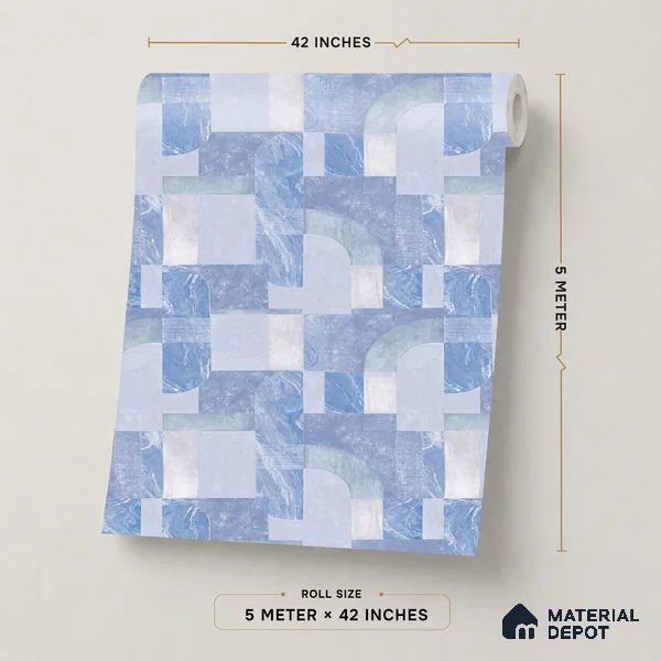 OR03-3 | 5 Meter x 42 Inch PVC Patterned Look Wallpaper - 57 Sq. Ft. | Minimum 15% wastage during installation