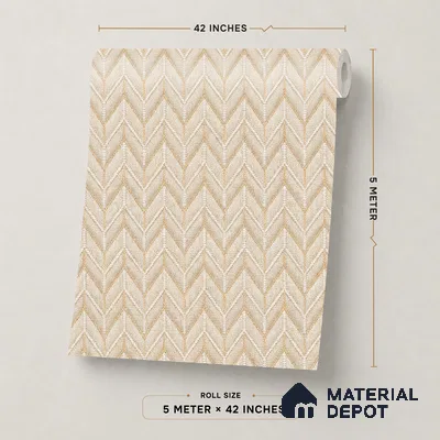 OR04-2 | 5 Meter x 42 Inch PVC Patterned Look Wallpaper - 57 Sq. Ft. | Minimum 15% wastage during installation
