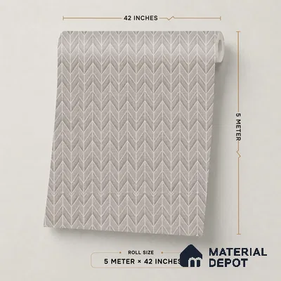 OR04-4 | 5 Meter x 42 Inch PVC Patterned Look Wallpaper - 57 Sq. Ft. | Minimum 15% wastage during installation