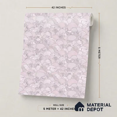 OR06-2 | 5 Meter x 42 Inch PVC Patterned Look Wallpaper - 57 Sq. Ft. | Minimum 15% wastage during installation